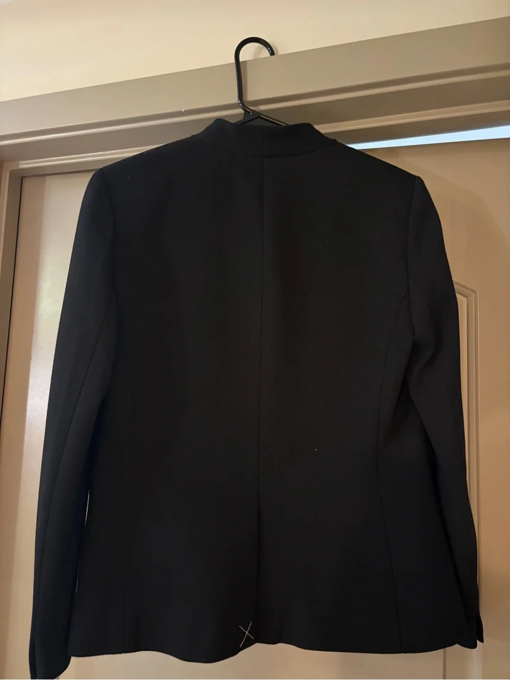 J. Crew Black Twill Blazer. Size 6.